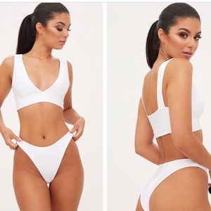 Brand new pretty little thing high waist bikini!